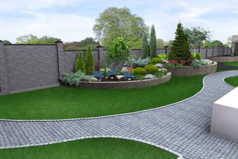 Stunning Walkway enhances the home value of a home in Pelham, NH